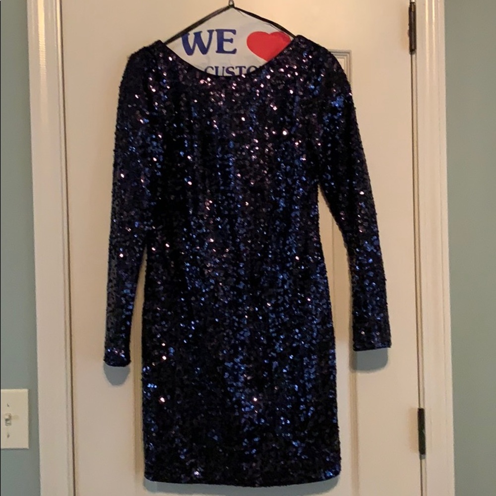 Jessica Simpson short sequin dress